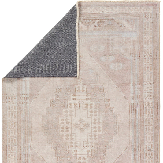 Lumal LML04 Rug by Jaipur Living in mauve, light blue. Made from 100% polyester in a unique style.