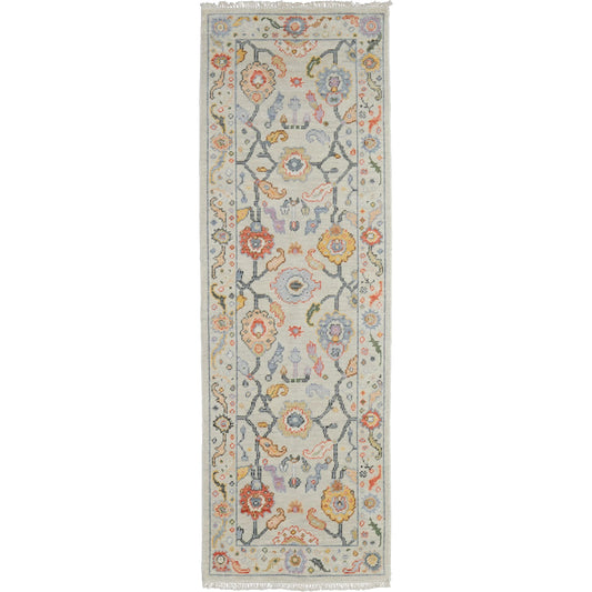 Karina Traditional Persian Rug - 6793F by Feizy in gray, yellow, red. Made from wool in a unique style.