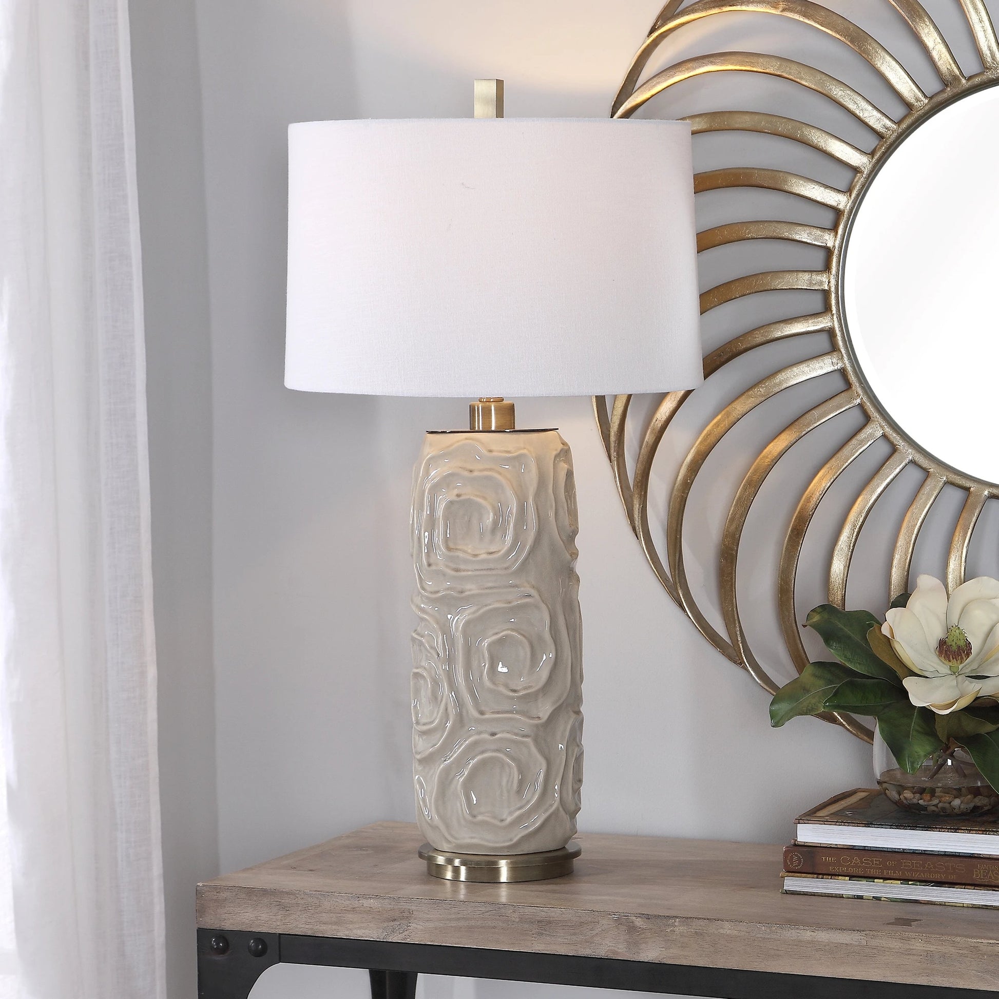 Zade Table Lamp by Uttermost. Made from unique in a modern style.