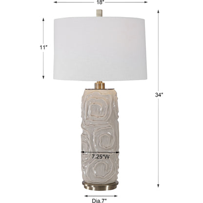 Zade Table Lamp by Uttermost. Made from unique in a modern style.