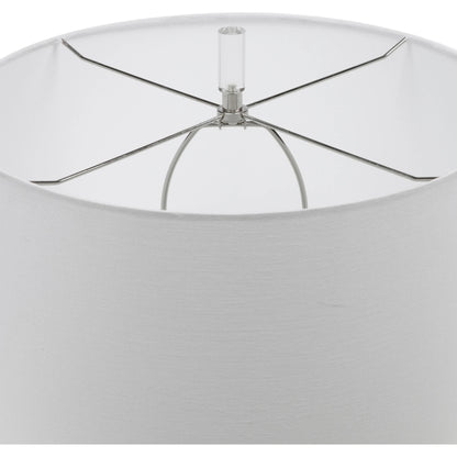 Rialta Coastal Table Lamp by Uttermost. Made from steel, ceramic, crystal in a coastal style.