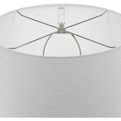 Rialta Coastal Table Lamp by Uttermost. Made from steel, ceramic, crystal in a coastal style.