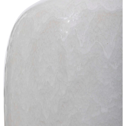 Winterscape Table Lamp by Uttermost in white. Made from ceramic, steel in a cottage & farmhouse style.