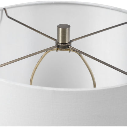 Durango Accent Lamp by Uttermost. Made from ceramic, iron in a modern style.