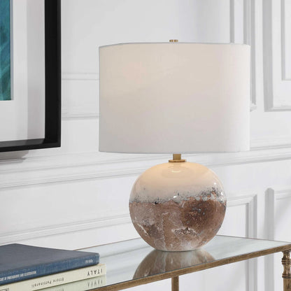 Durango Accent Lamp by Uttermost. Made from ceramic, iron in a modern style.