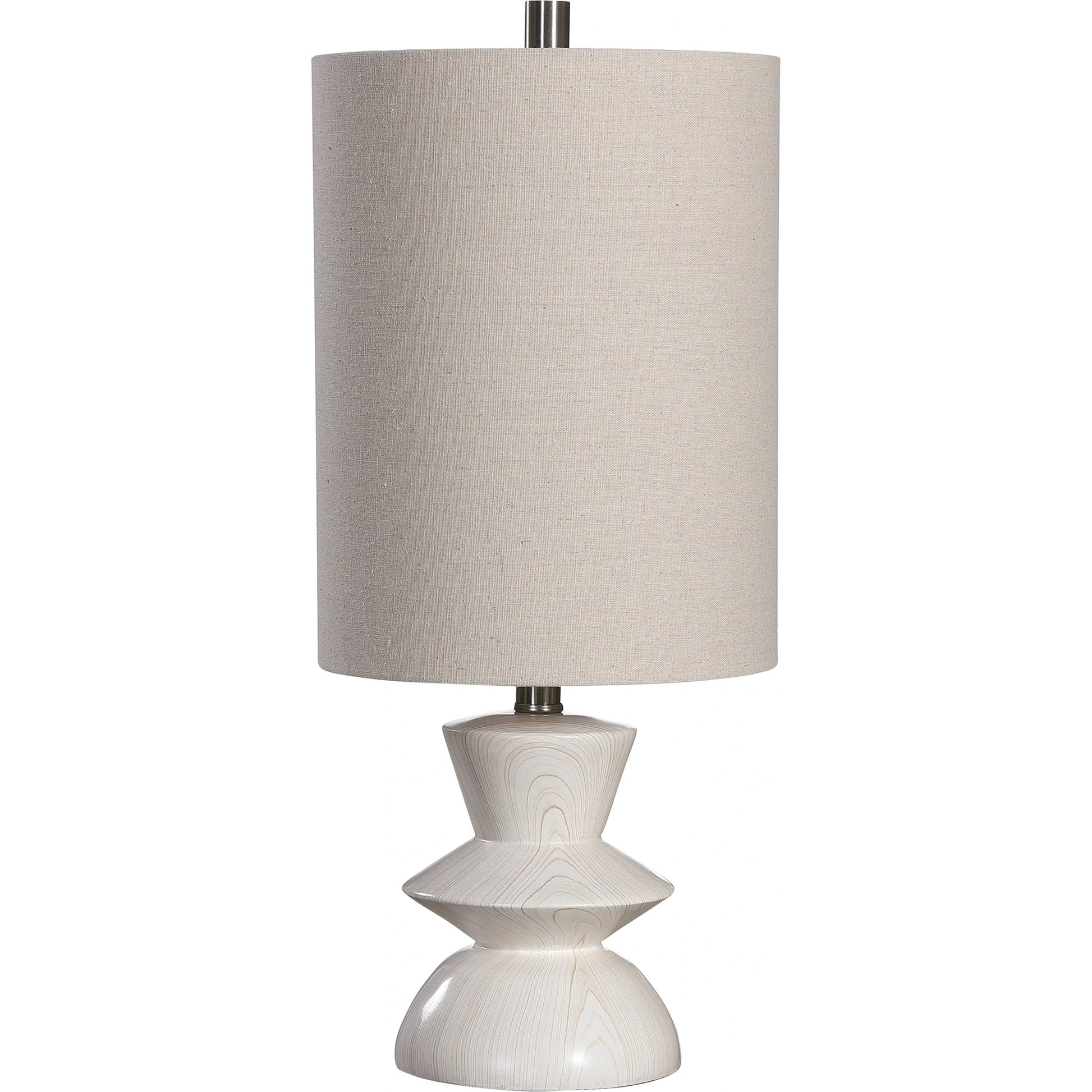 Stevens Buffet Lamp by Uttermost in wood. Made from polyester, steel in a modern style.