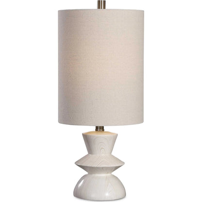 Stevens Buffet Lamp by Uttermost in wood. Made from polyester, steel in a modern style.