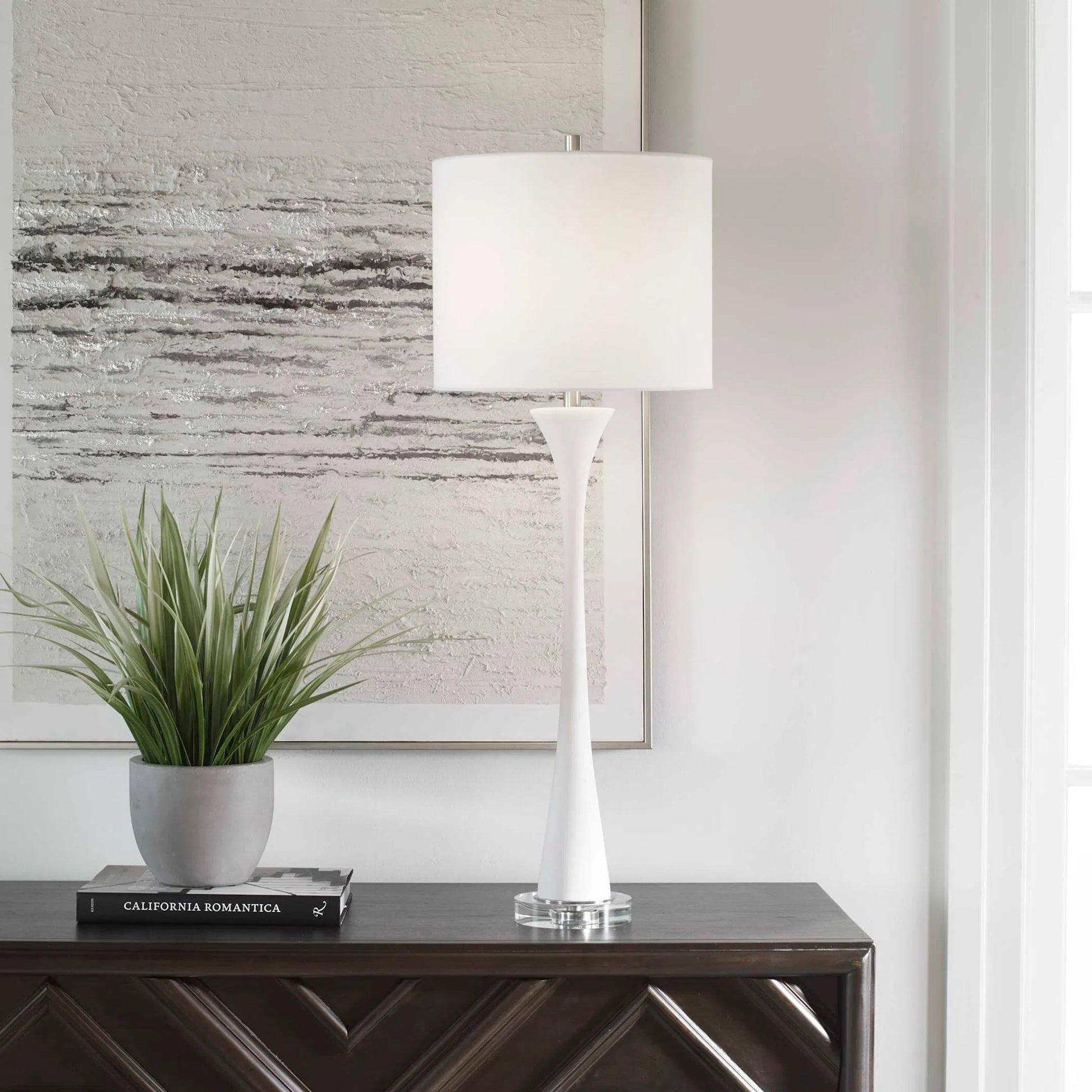 Fountain Buffet Lamp by Uttermost. Made from unique in a modern style.