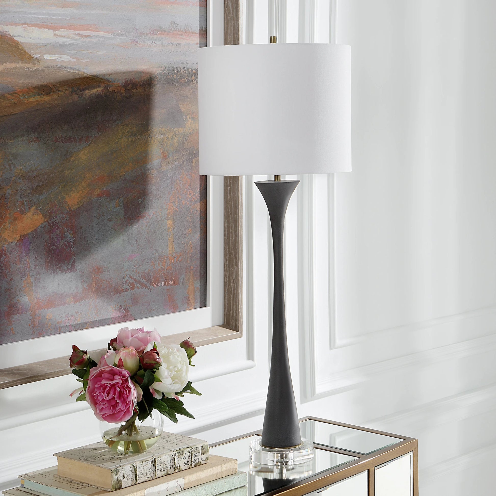Fountain Buffet Lamp by Uttermost. Made from unique in a modern style.