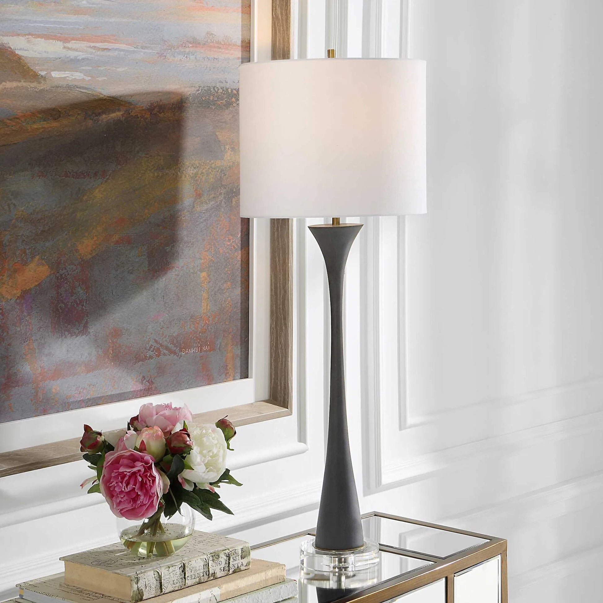 Fountain Buffet Lamp by Uttermost. Made from unique in a modern style.