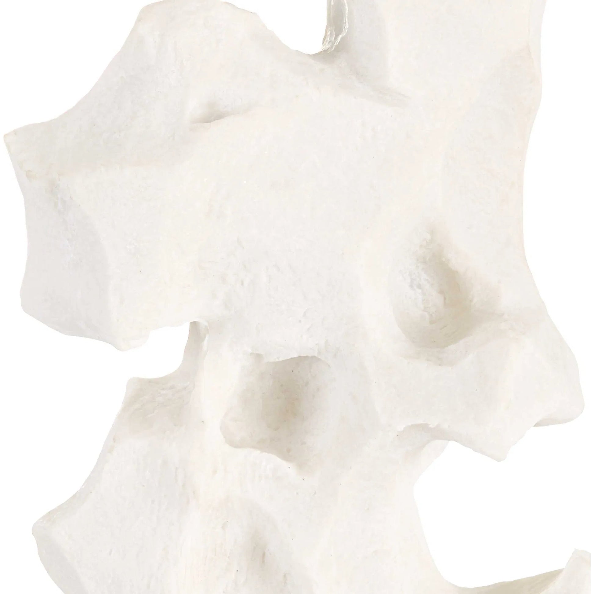 Remnant Table Lamp by Uttermost in white. Made from man-made stone, iron, fabric in a modern style.