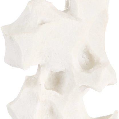 Remnant Table Lamp by Uttermost in white. Made from man-made stone, iron, fabric in a modern style.