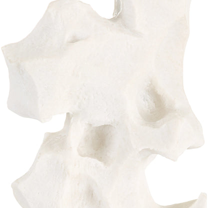 Remnant Table Lamp by Uttermost in white. Made from man-made stone, iron, fabric in a modern style.