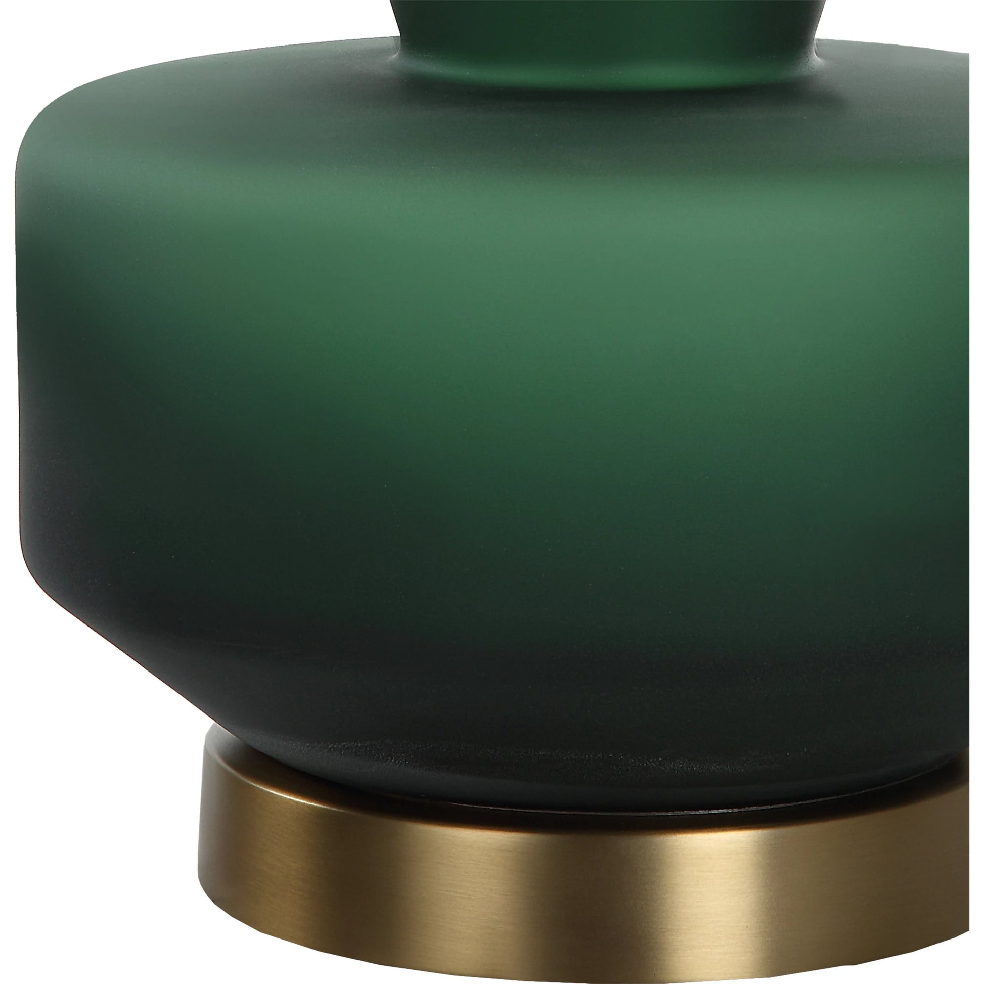 Trentino Table Lamp by Uttermost. Made from metal, glass, linen in a modern style.