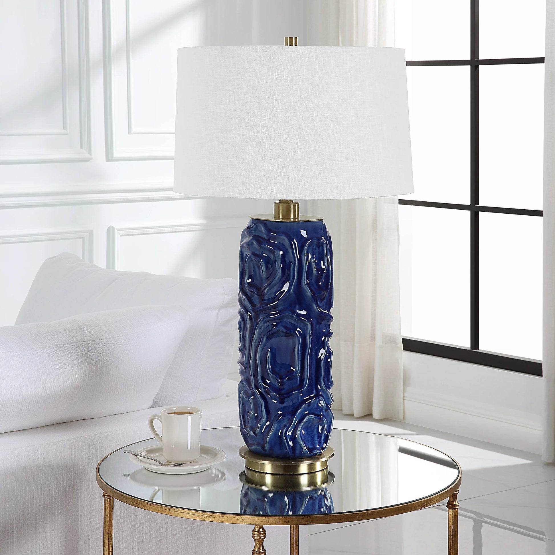 Zade Table Lamp by Uttermost. Made from unique in a modern style.
