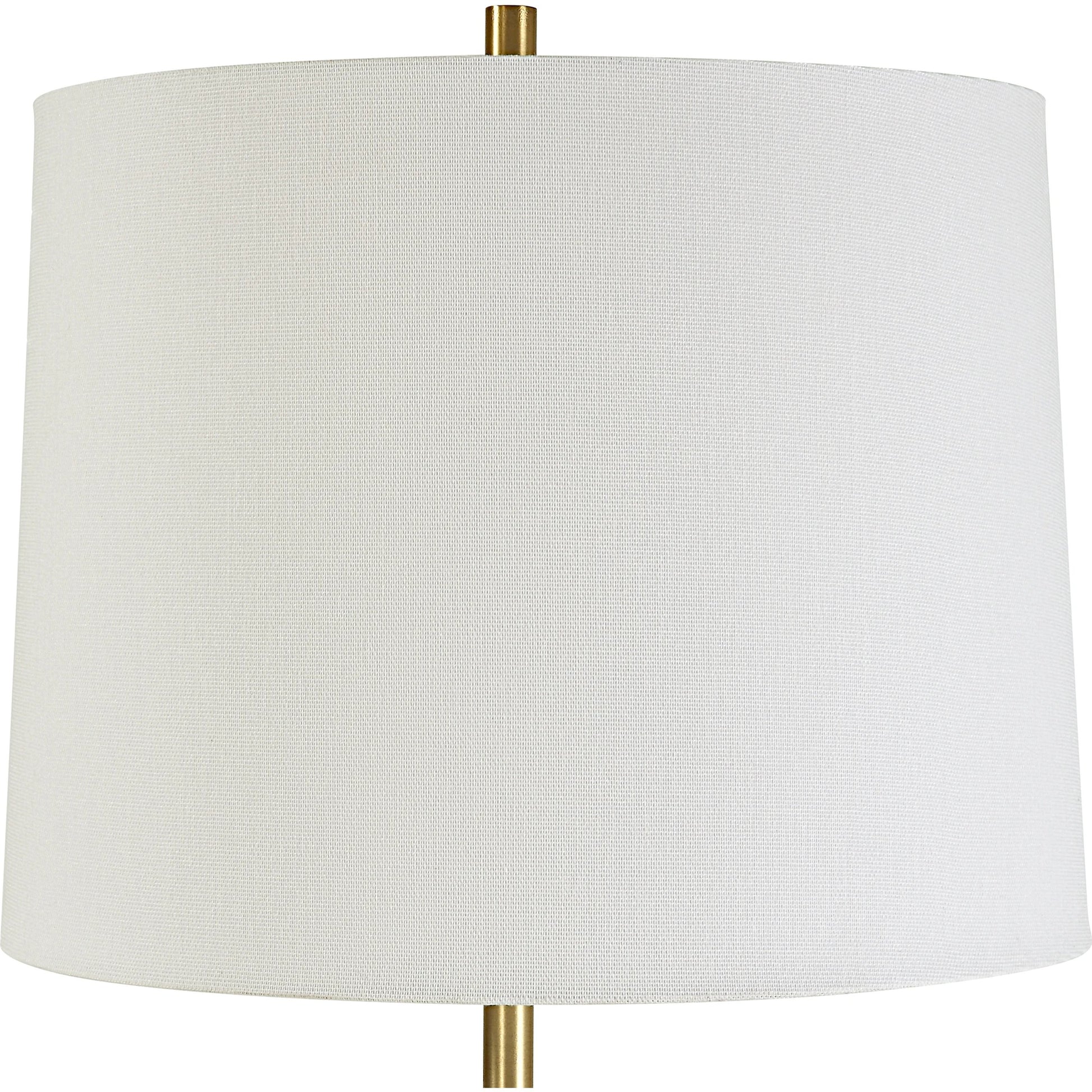 Kaimana Buffet Lamp by Uttermost in seafoam green, brass. Made from ceramic, iron, fabric in a modern style.