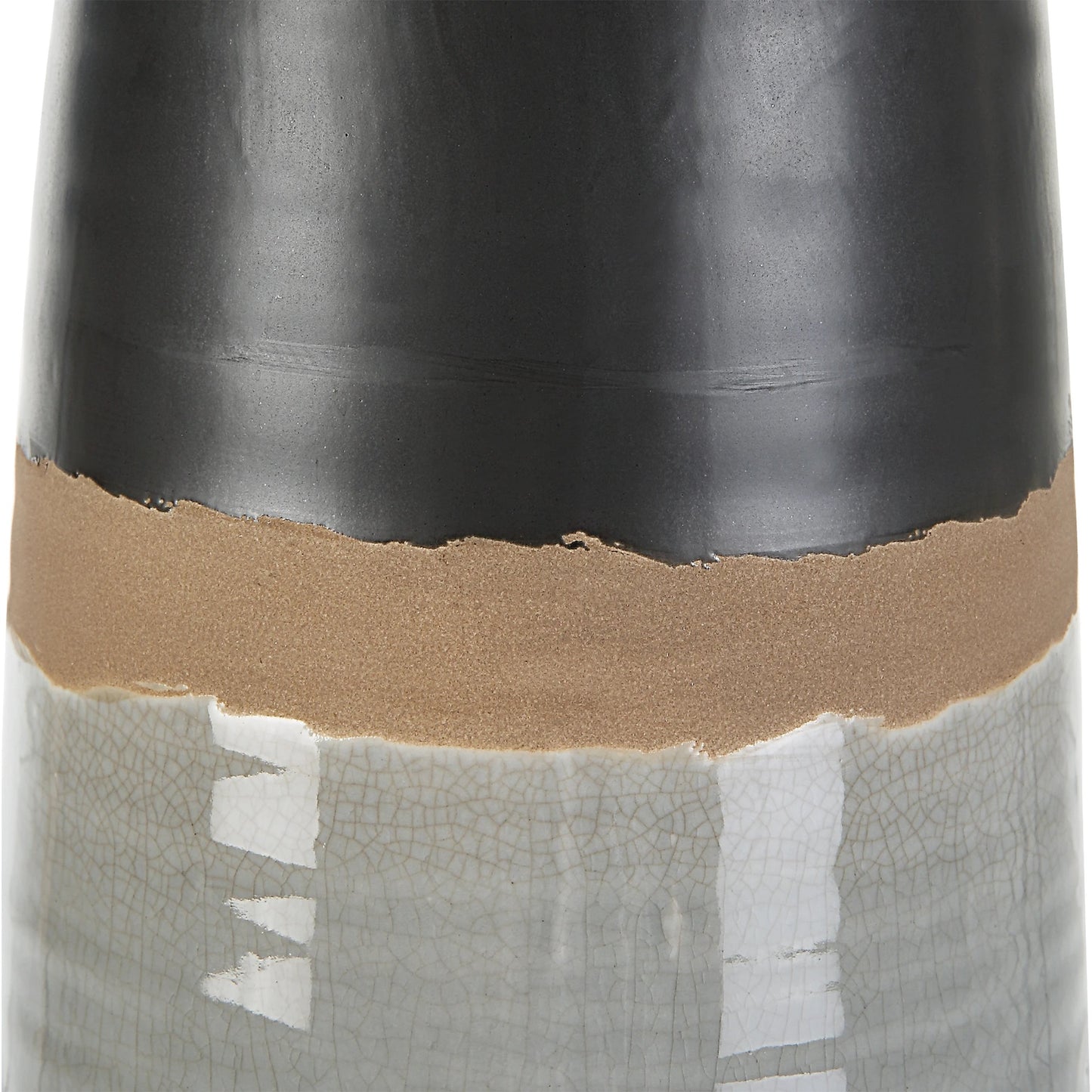 004 SI-2146869 | Closeup | Coen Table Lamp by Uttermost in nickel. Made from steel, ceramic, fabric in a modern style.