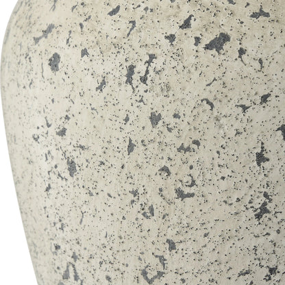 Rupture Table Lamp by Uttermost in nickel. Made from steel, ceramic, fabric in a modern style.