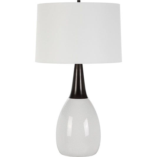 Fralin Table Lamp by Uttermost in iron. Made from ceramic, iron, fabric in a unique style.