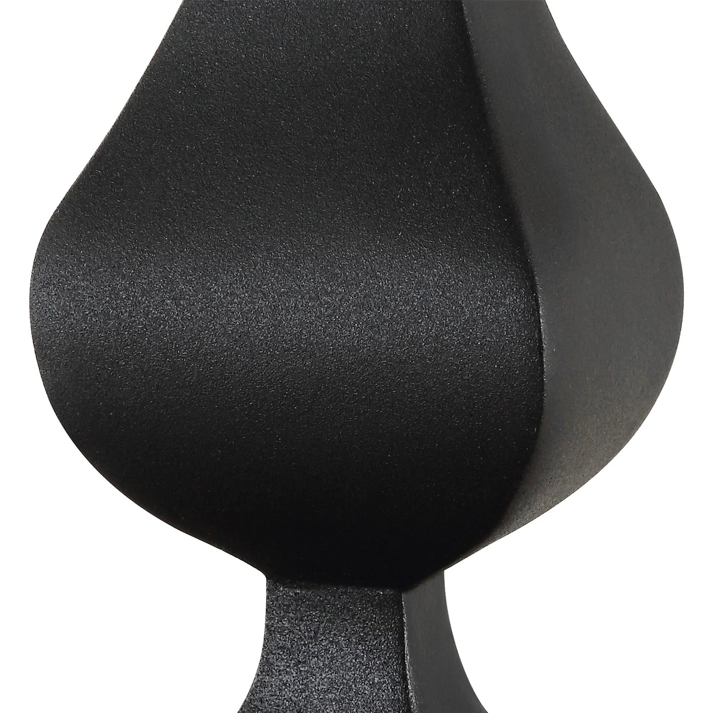 004 SI-2262393 | Closeup | Hightower Buffet Lamp by Uttermost in brass. Made from marble, iron, resin, fabric in a modern style.