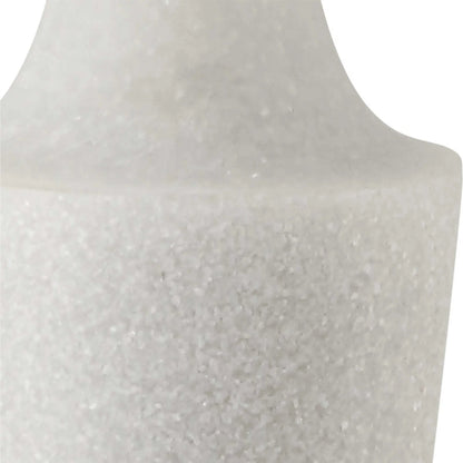 Colette Floor Lamp by Uttermost in brass. Made from iron, crystal, fabric, rice stone in a transitional style.