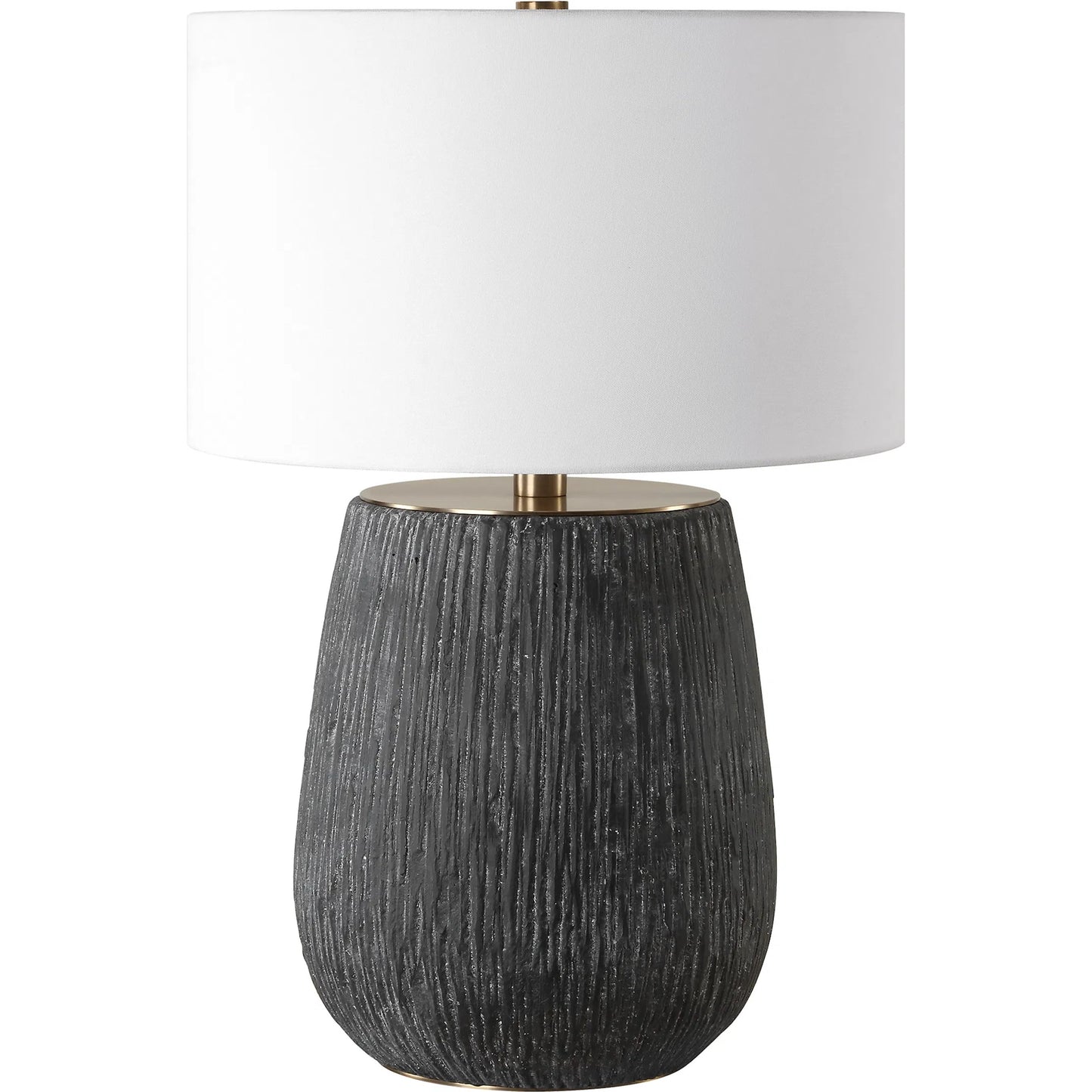 003 SI-2262372 | Primary Silo | Americana Table Lamp by Uttermost in brass. Made from metal, concrete in a modern style.