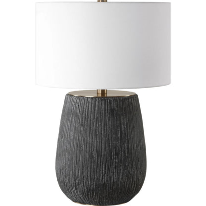 Americana Table Lamp by Uttermost in brass. Made from metal, concrete in a modern style.