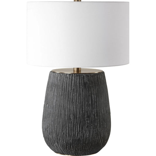 Americana Table Lamp by Uttermost in brass. Made from metal, concrete in a unique style.