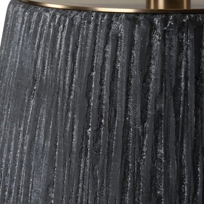 Americana Table Lamp by Uttermost in brass. Made from metal, concrete in a modern style.
