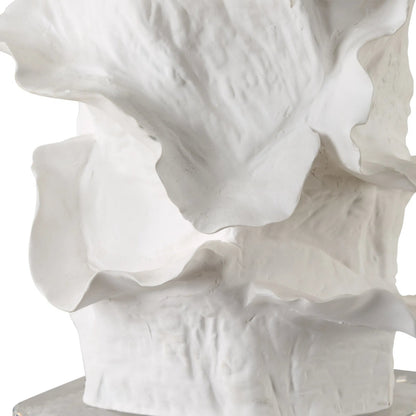 Wisp Table Lamp by Uttermost in brass. Made from ceramic, crystal, steel, fabric in a modern style.