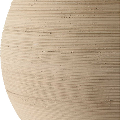 Pueblo Fired Clay Table Lamp by Uttermost in brass. Made from ceramic, metal, fabric in a transitional style.