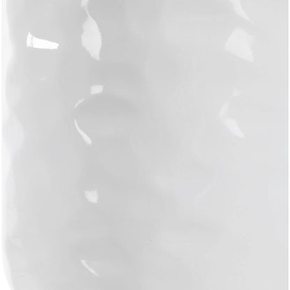 Iona Glaze Table Lamp by Uttermost in brass. Made from ceramic, metal, fabric in a transitional style.