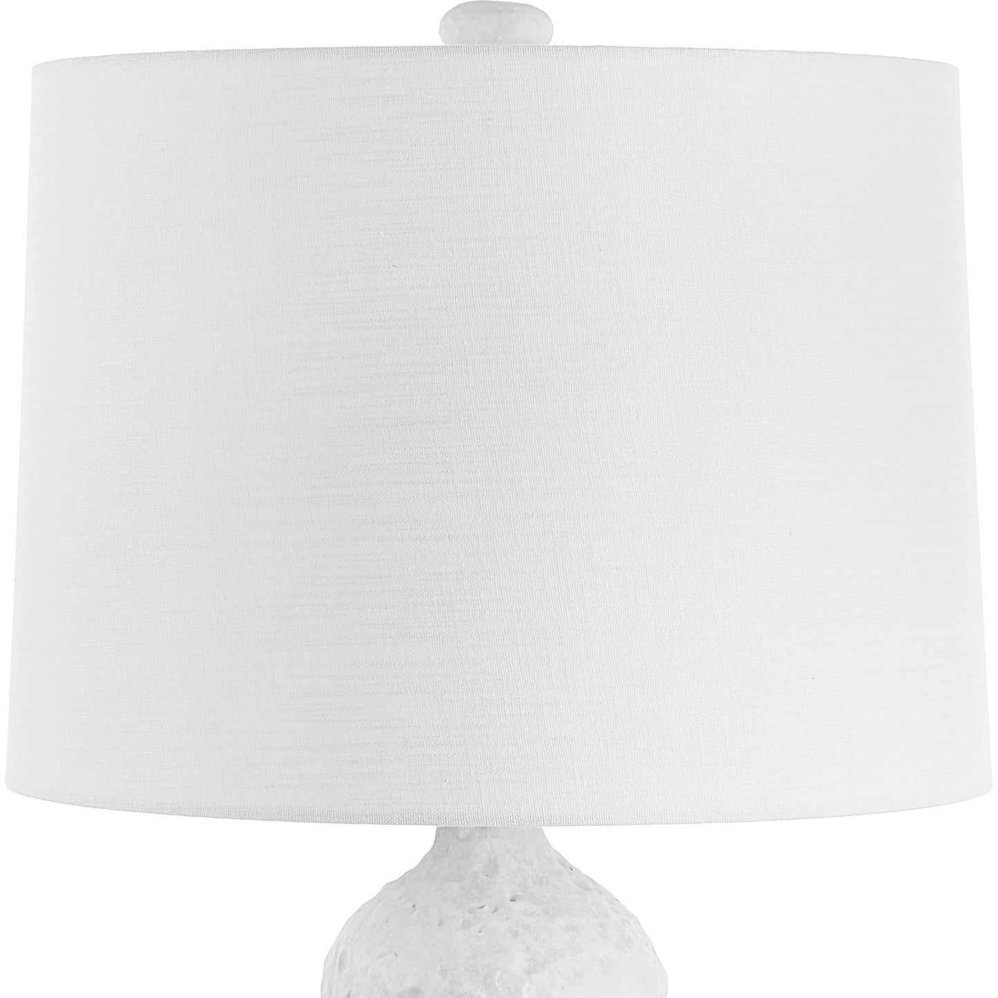 004 SI-2295305 | Closeup | Sonata Textured Table Lamp by Uttermost in brass. Made from ceramic, steel, fabric in a transitional style.