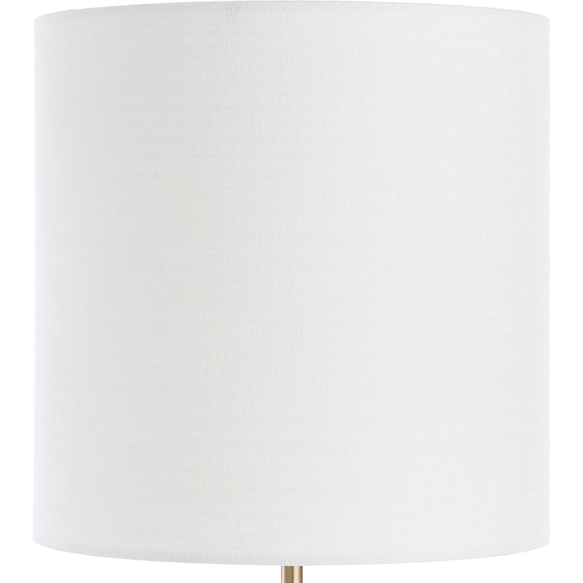 Britwell Buffet Lamp by Uttermost in dark brown. Made from marble, metal, fabric in a modern style.