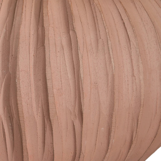 Keoghan Terracotta Table Lamp by Uttermost in terracotta. Made from porcelain, fabric, steel in a unique style.