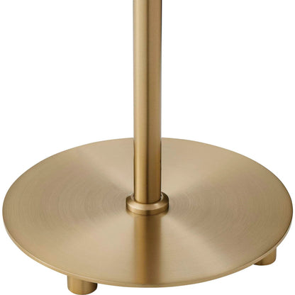 Lilabet Fluted Shade Table Lamp by Uttermost in brass, gold and brass. Made from fabric, iron in a transitional style.