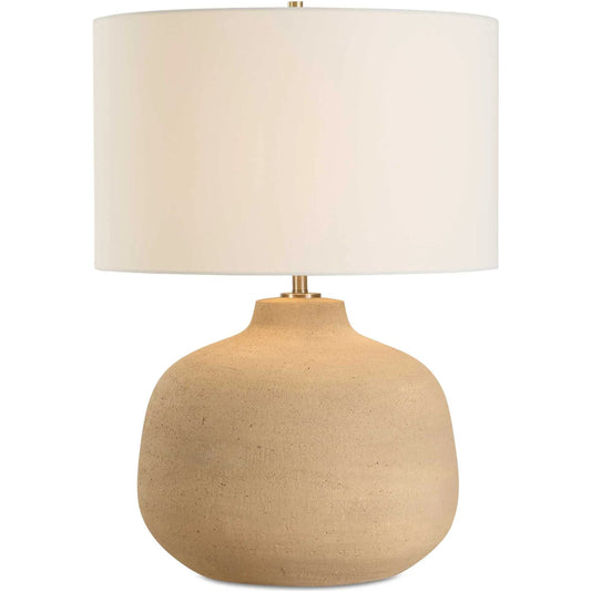 Cline Terracotta Table Lamp by Uttermost in terracotta. Made from steel, ceramic in a unique style.