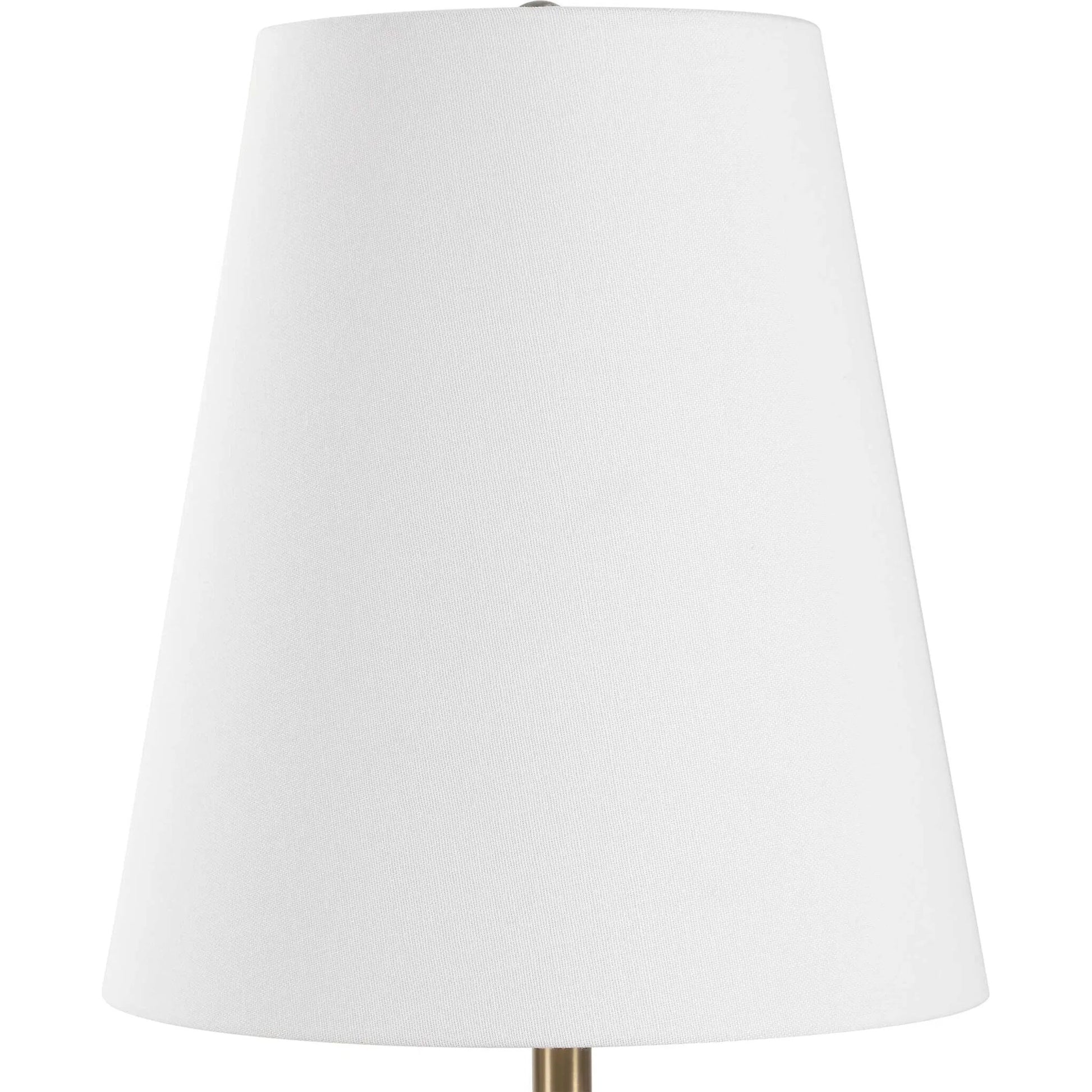 Marcela Panda Buffet Lamp by Uttermost in brass. Made from marble, metal, fabric in a eclectic & global style.