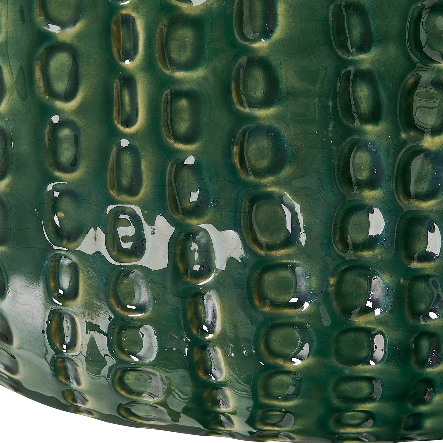 005 SI-2630607 | Unknown | Breya Glaze Table Lamp by Uttermost in green and brass. Made from ceramic, fabric, galvanized steel in a unique style.