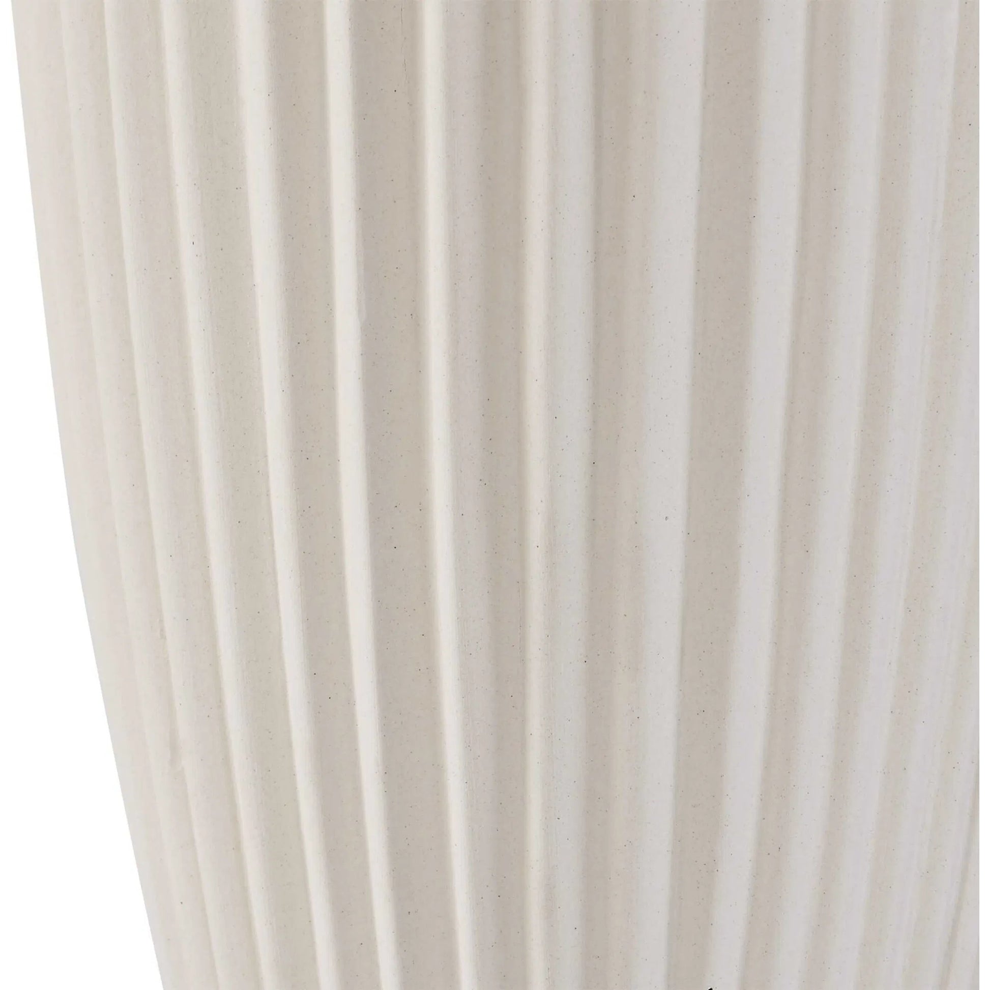 Brinsley Table Lamp by Uttermost in white and brass. Made from metal, ceramic, fabric in a unique style.