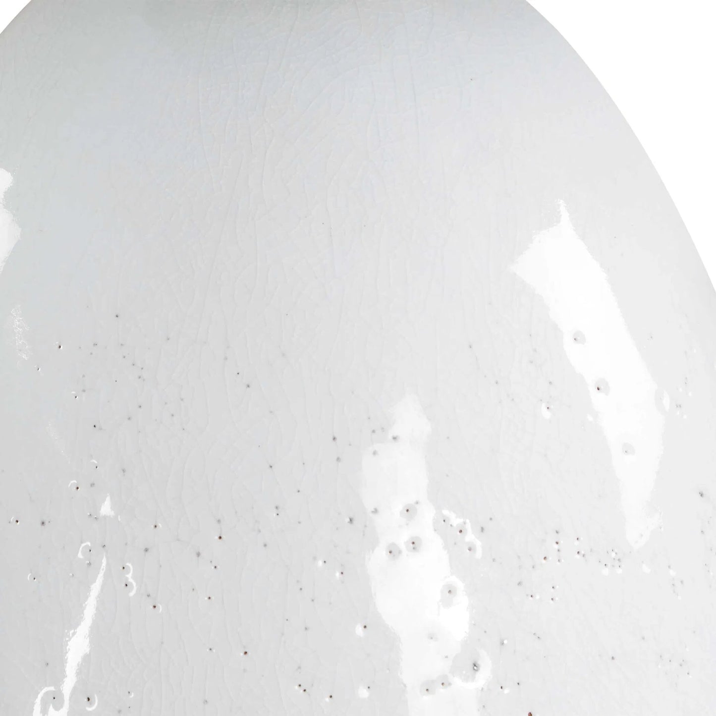 005 SI-2630647 | Unknown | Avery Glaze Table Lamp by Uttermost in white and brass. Made from ceramic, fabric, iron in a unique style.