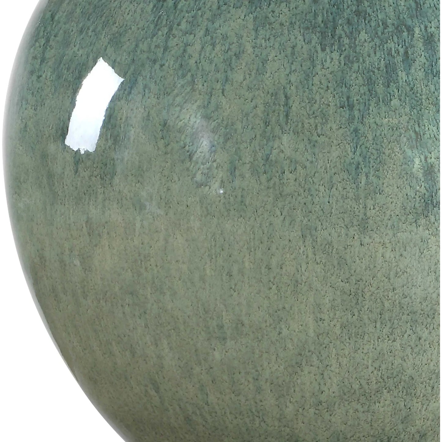 001 SI-2630653 | Additional Silo | Callista Table Lamp by Uttermost in blue, green and brass. Made from ceramic, crystal, fabric, iron in a unique style.