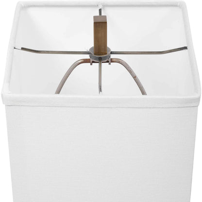 Copeland Mercury Glass Buffet Lamp by Uttermost. Made from metal, crystal, glass in a modern style.