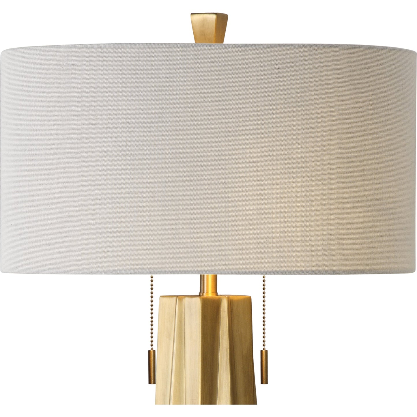 007 S-253633 | Closeup | Maris Table Lamp by Uttermost in gold. Made from steel in a cottage & farmhouse style.