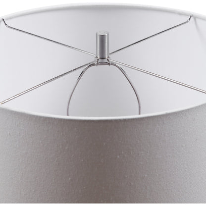 Sedna Table Lamp by Uttermost in blue. Made from medium temperature ceramic, iron in a coastal style.