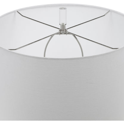 Rialta Coastal Table Lamp by Uttermost. Made from steel, ceramic, crystal in a coastal style.