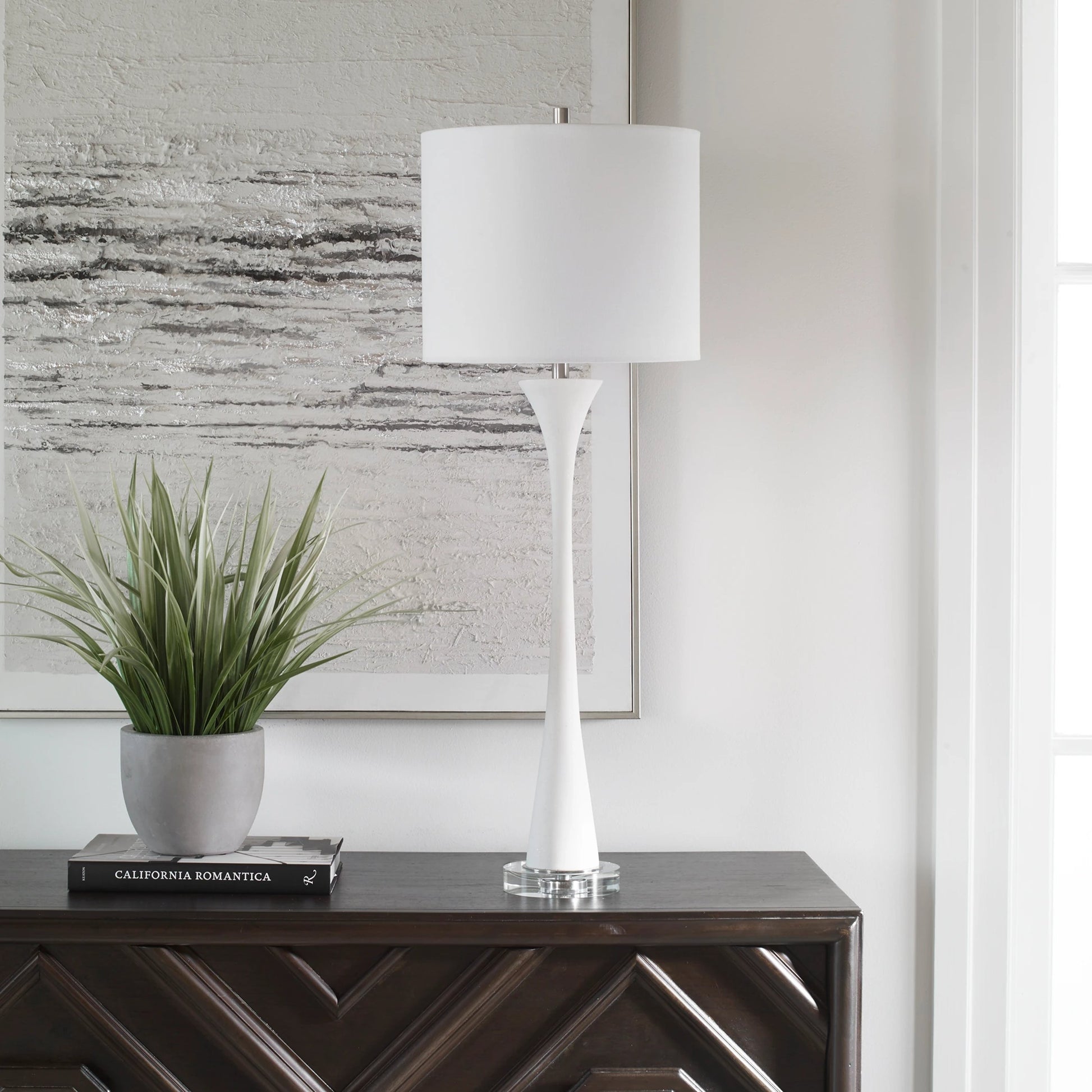 Fountain Buffet Lamp by Uttermost. Made from unique in a modern style.
