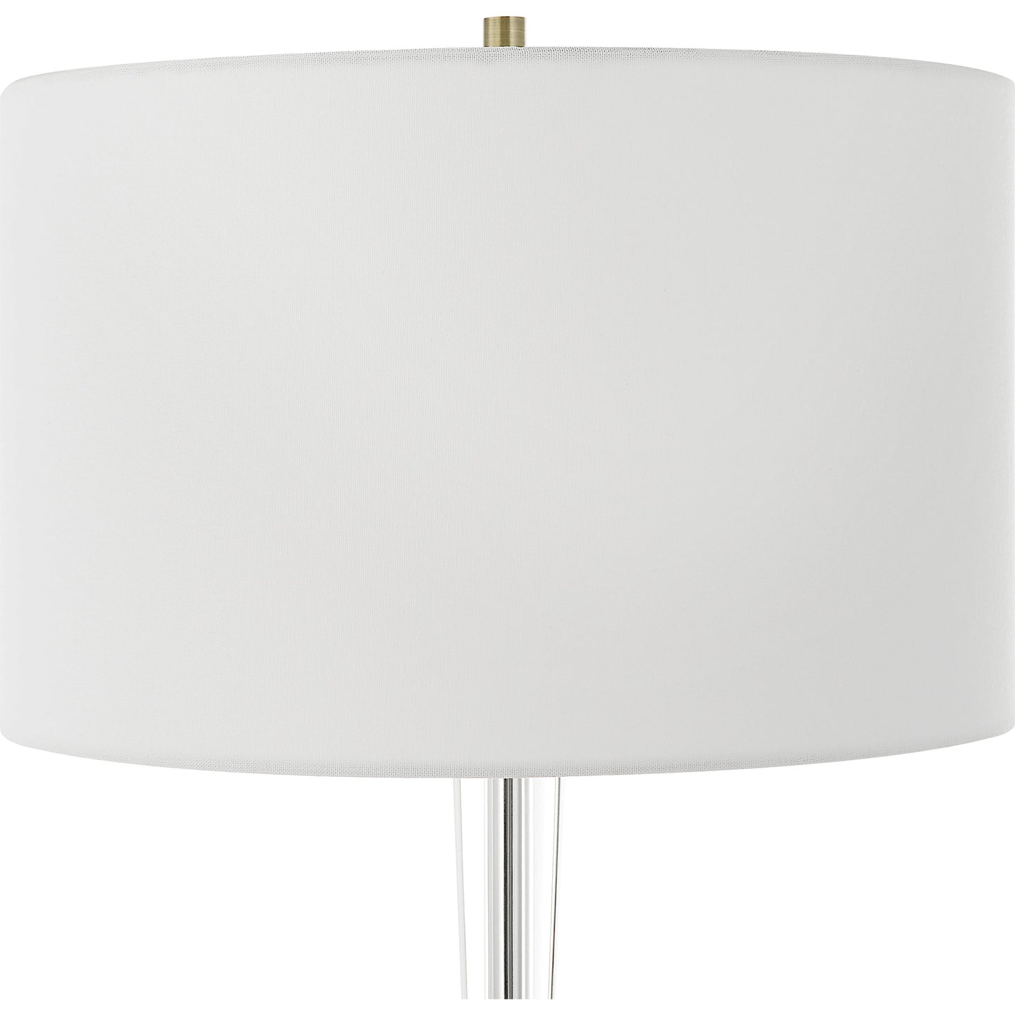 003 SI-2108115 | Additional Silo | Annily Table Lamp by Uttermost in brass. Made from steel, crystal, fabric in a modern style.