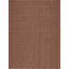Dark Brown, Camel / 1'11" x 2'11"