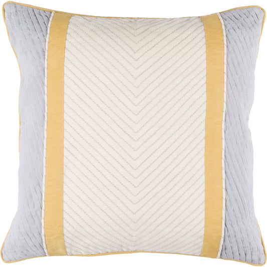Leona Pillow - 29493 by Surya. Made from 50% cotton, 50% linen in a modern style.